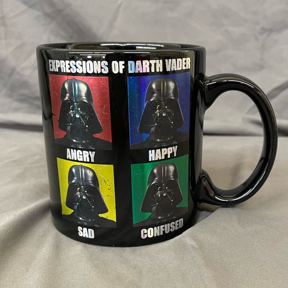 Extra Large 14 oz Expressions of Darth Vader Coffee Mug - Picture 2 of 4